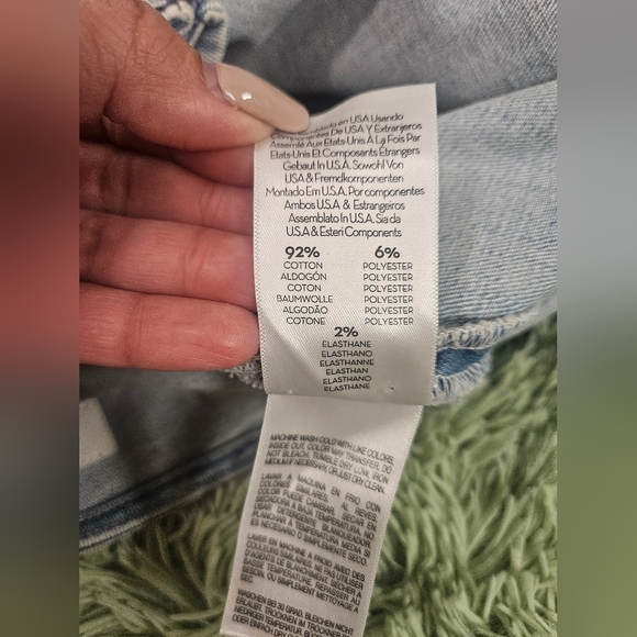 Mother The Ruffle Mini Raw Edge Skirt Size 27 - Picture 8 of 8